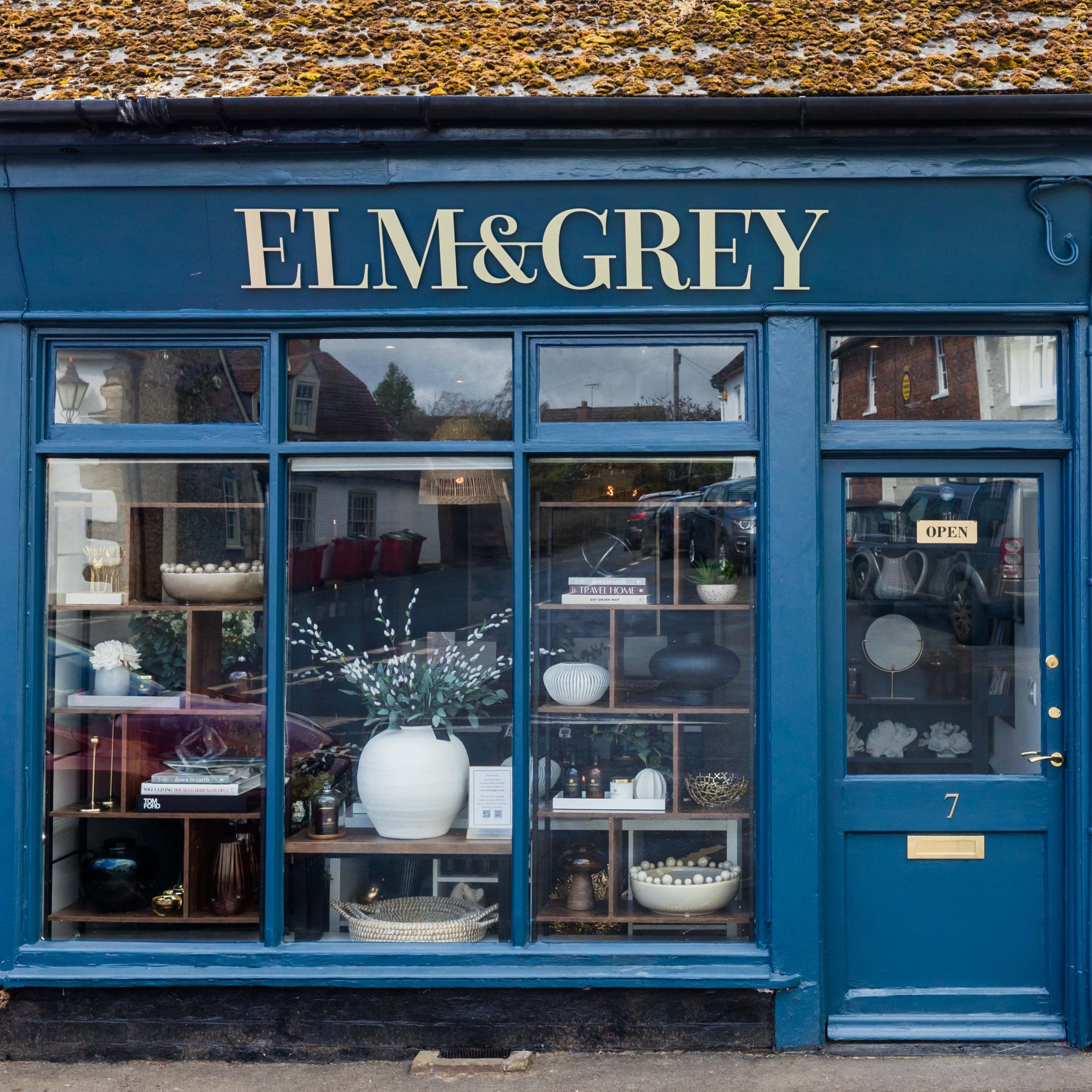 Shop Frontage for Elm and Grey 7 The Square Ramsbury