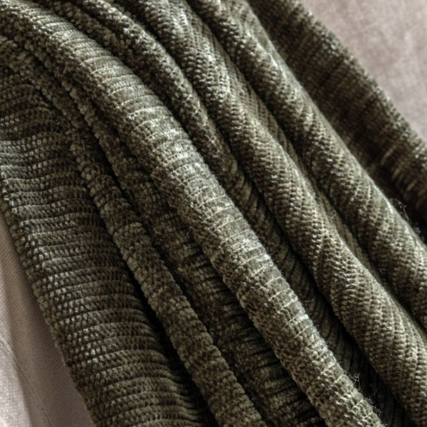 Haven Chenille Throw – Khaki