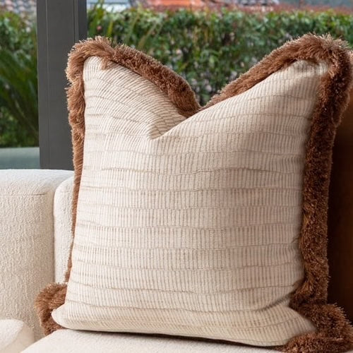 Champagne, Bracken & Pearl Curated Cushion Trio