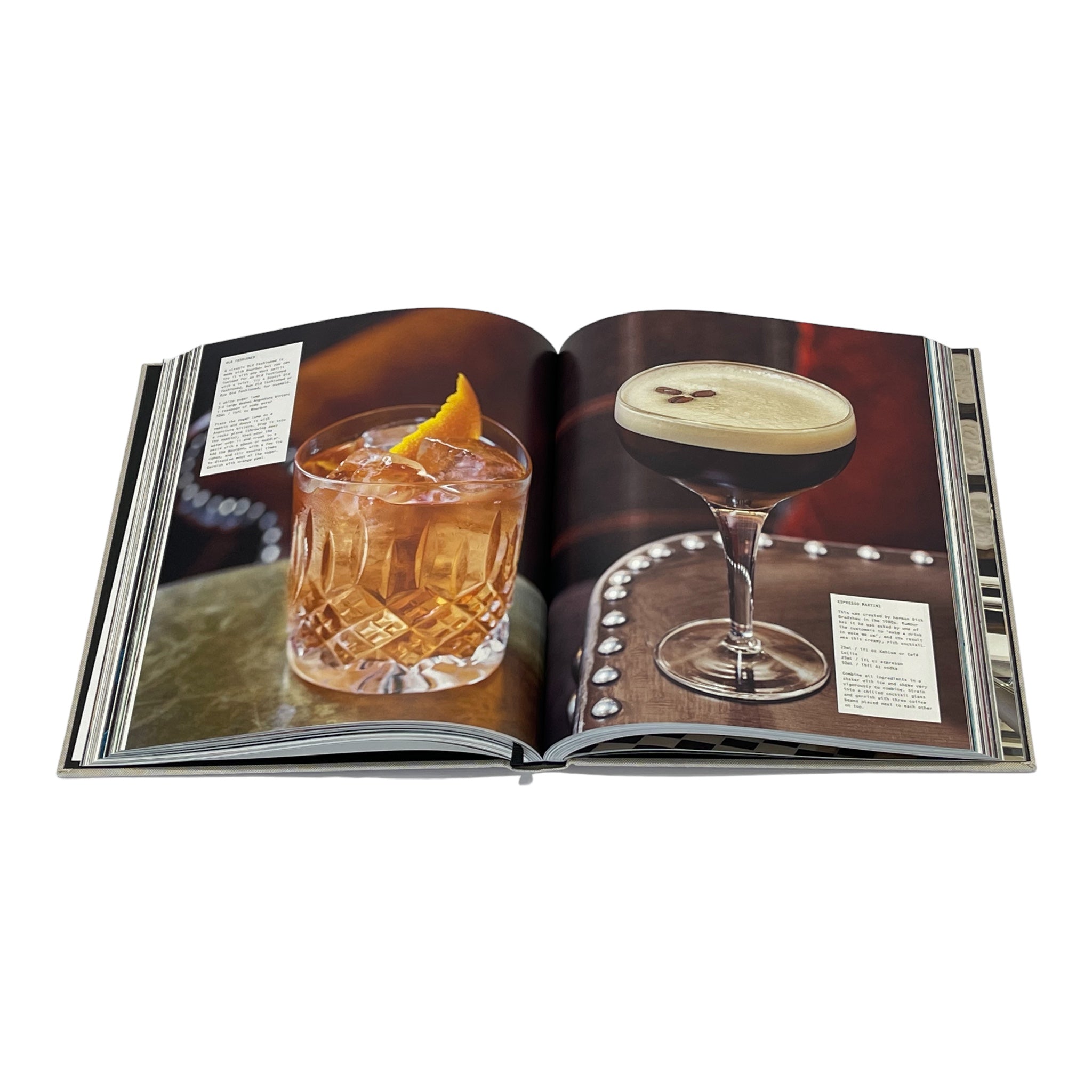 Eat Drink Nap Book by Soho House, open to show illustrations. Elm & Grey.