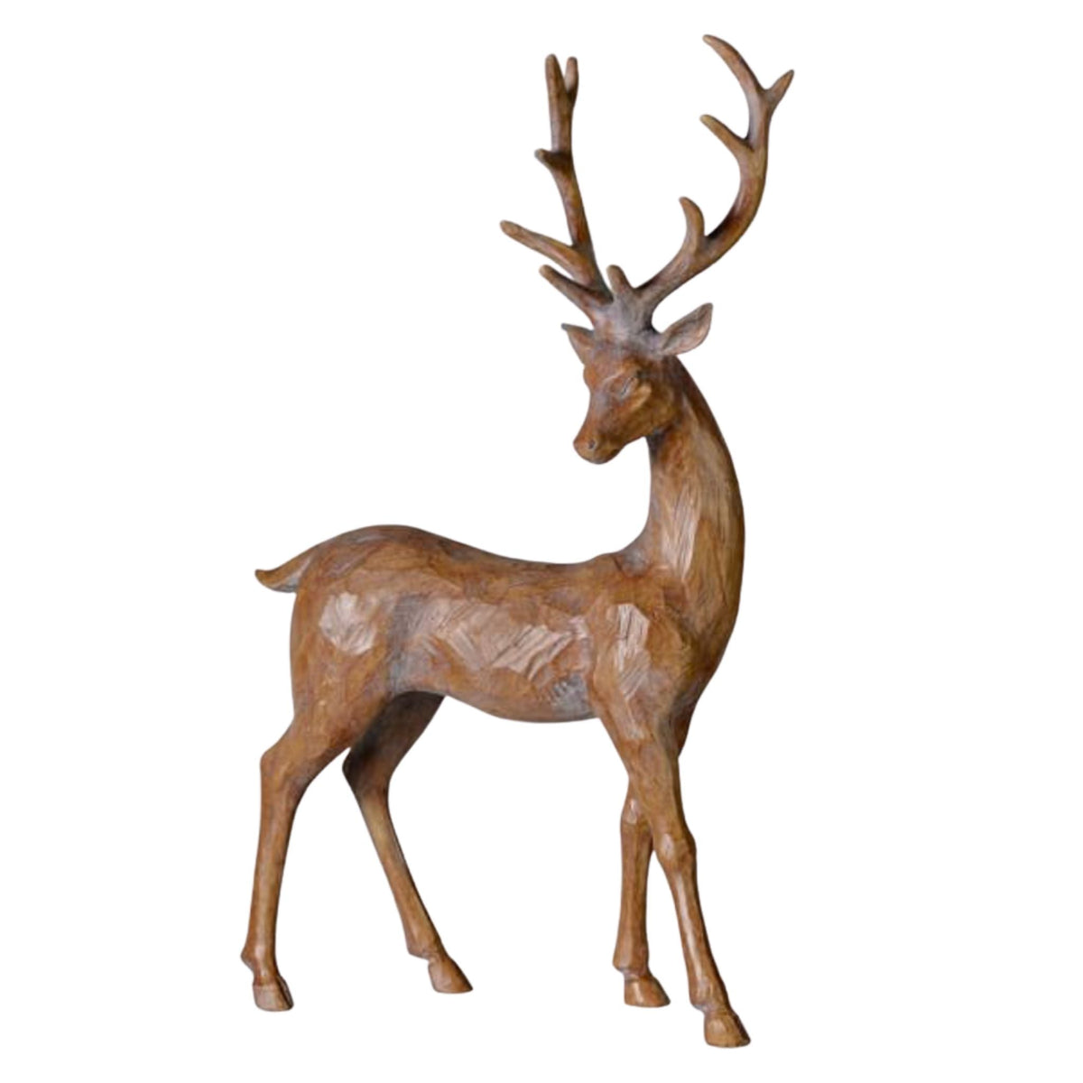 Add woodland charm to your Christmas décor with this rustic stag reindeer