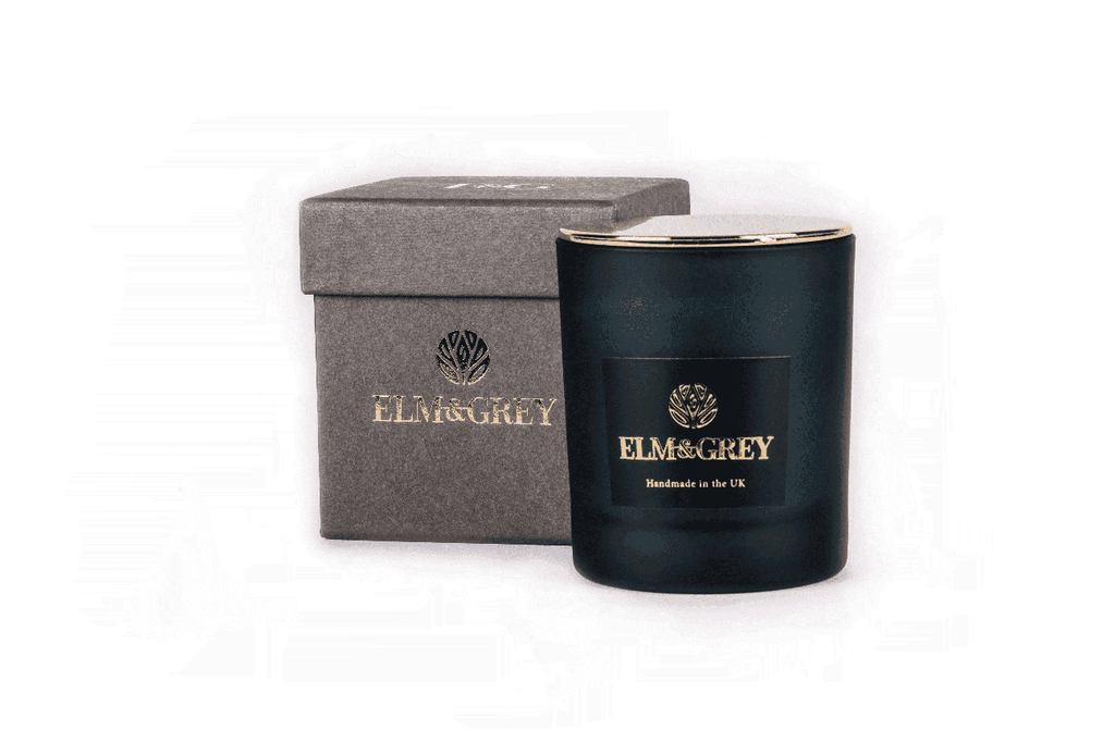 Elm and Grey Candle and Box Recyclable Limited Edition Blue