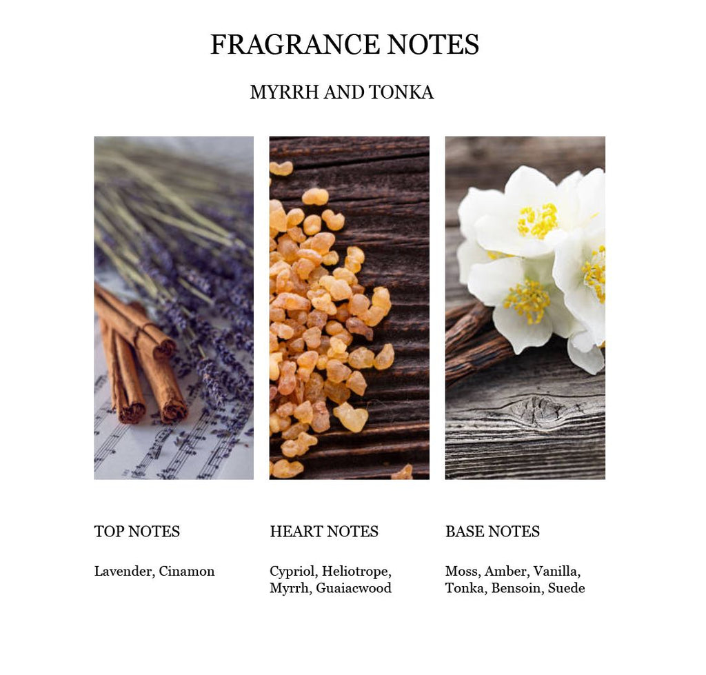 Fragrance Notes Myrrh and Tonka