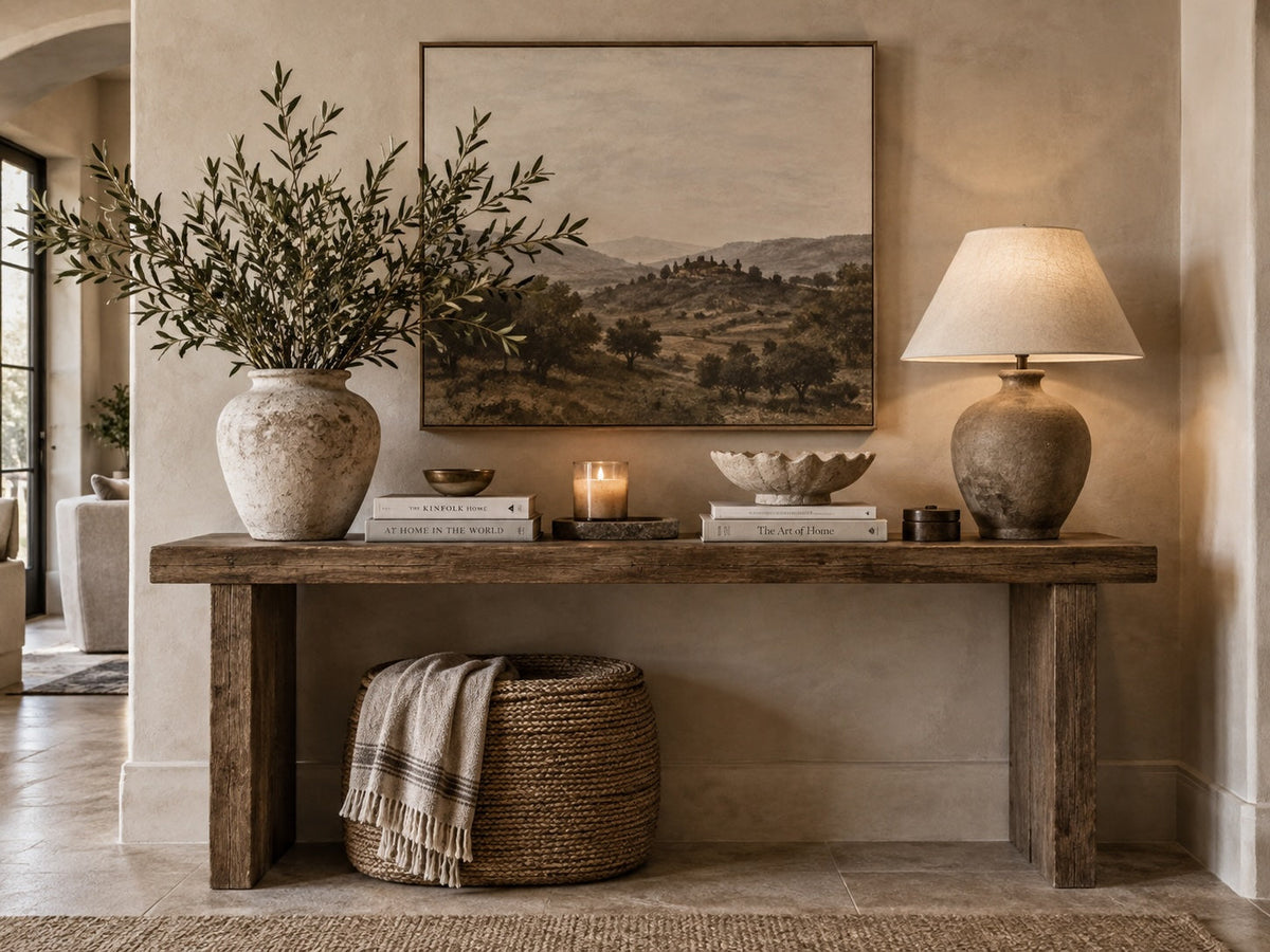 How to Style a Hallway Console: 7 Simple Ideas for a Welcoming Entrance