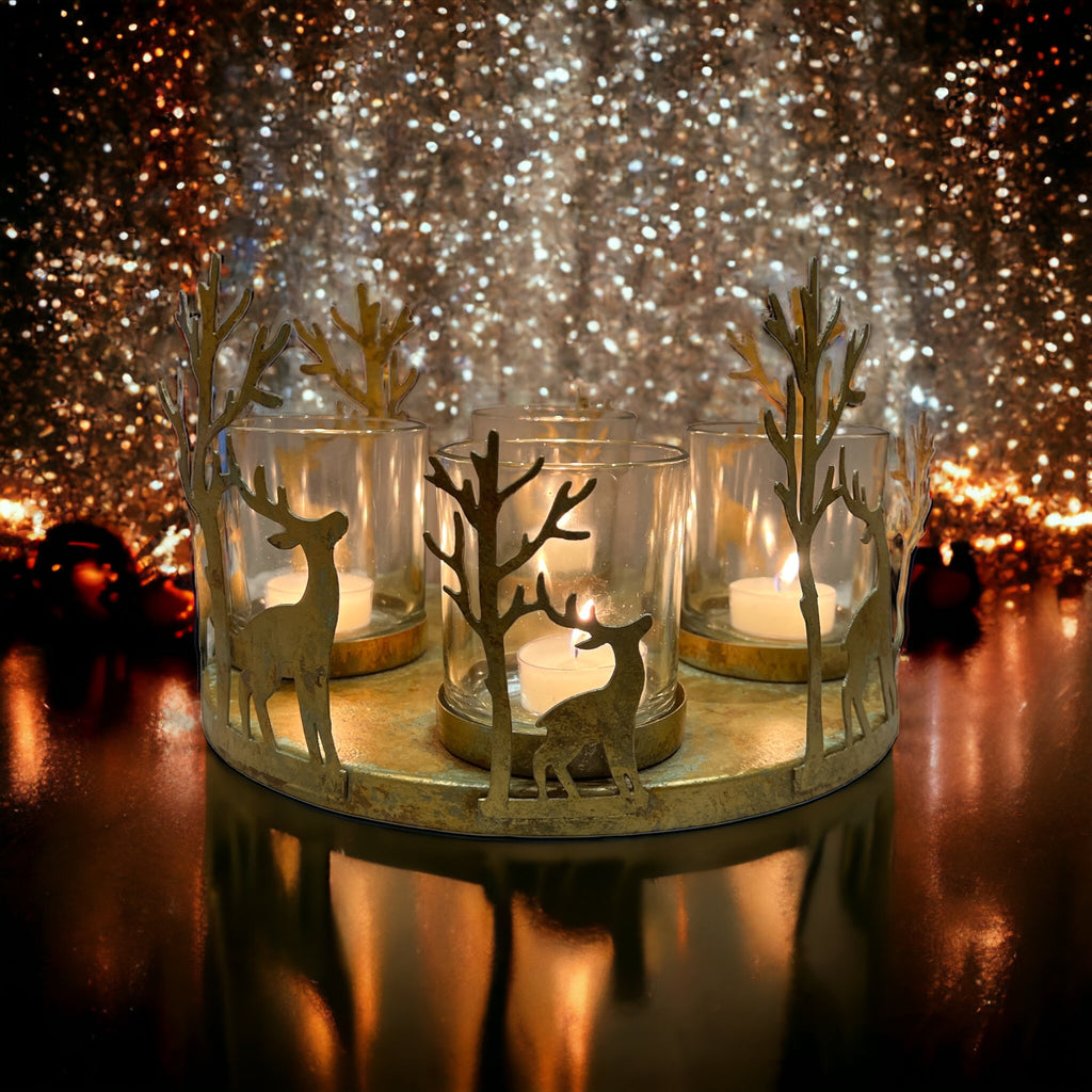 Christmas Candle Holders