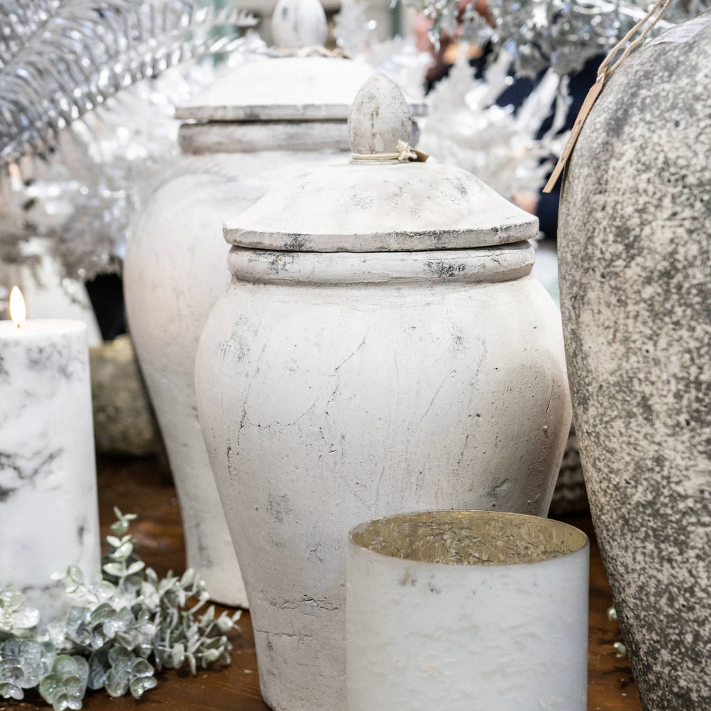 Valencia Large Stone Ginger Jar