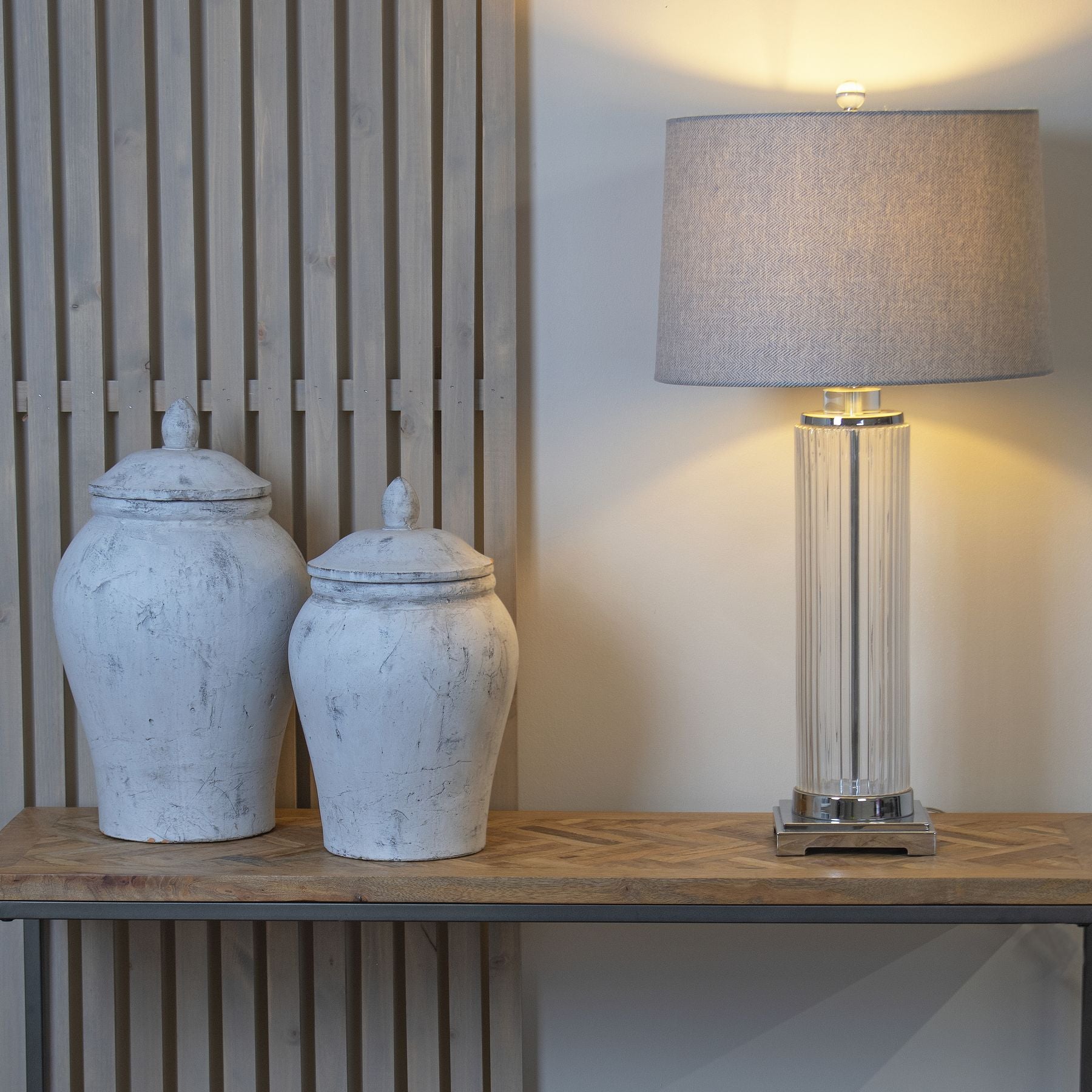Valencia Large Stone Ginger Jar