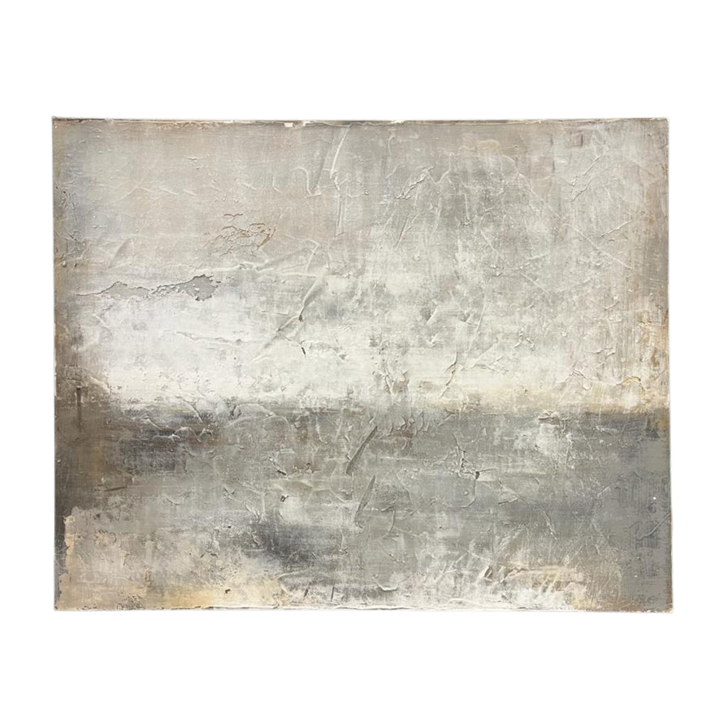 Grey Toned Textured Hand Painted Canvas