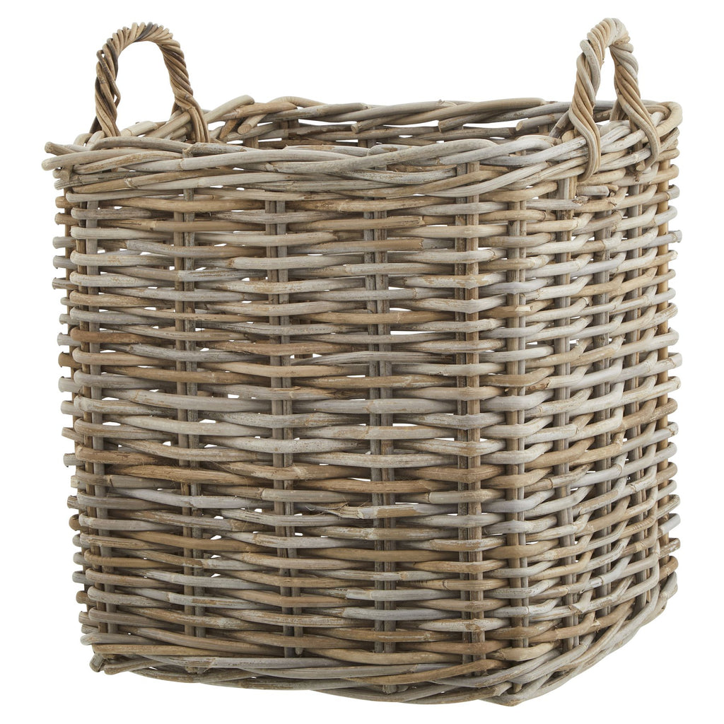 Arlo Set of 3 Square Rattan Storage Baskets