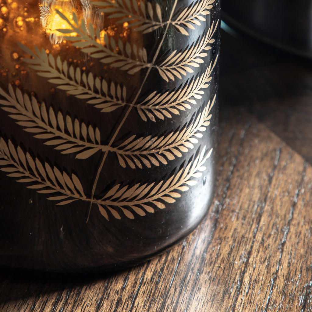Small Fern Candle Holder
