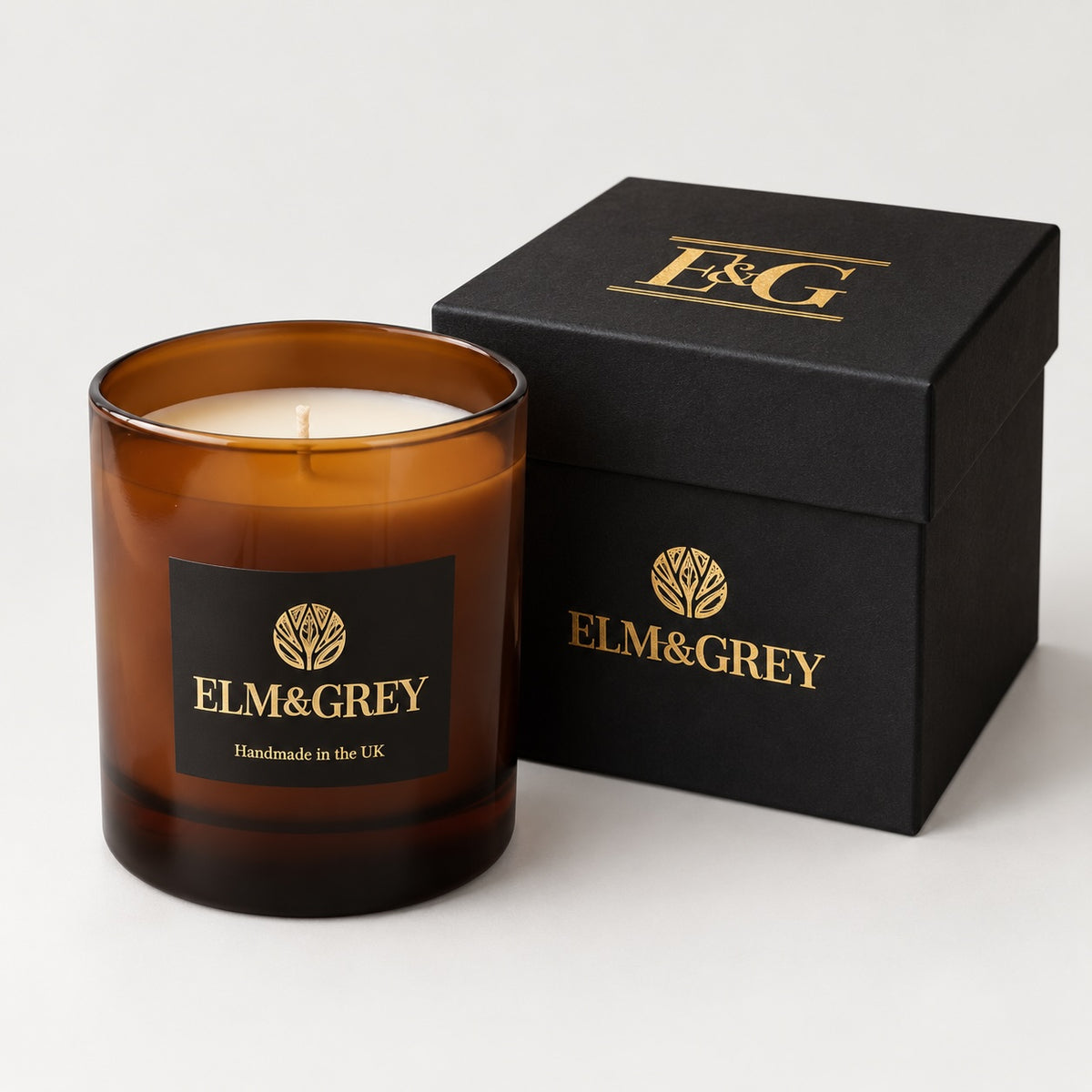 Ginger Spice, Cinnamon & Rich Maple Luxury Scented Candle - 220g
