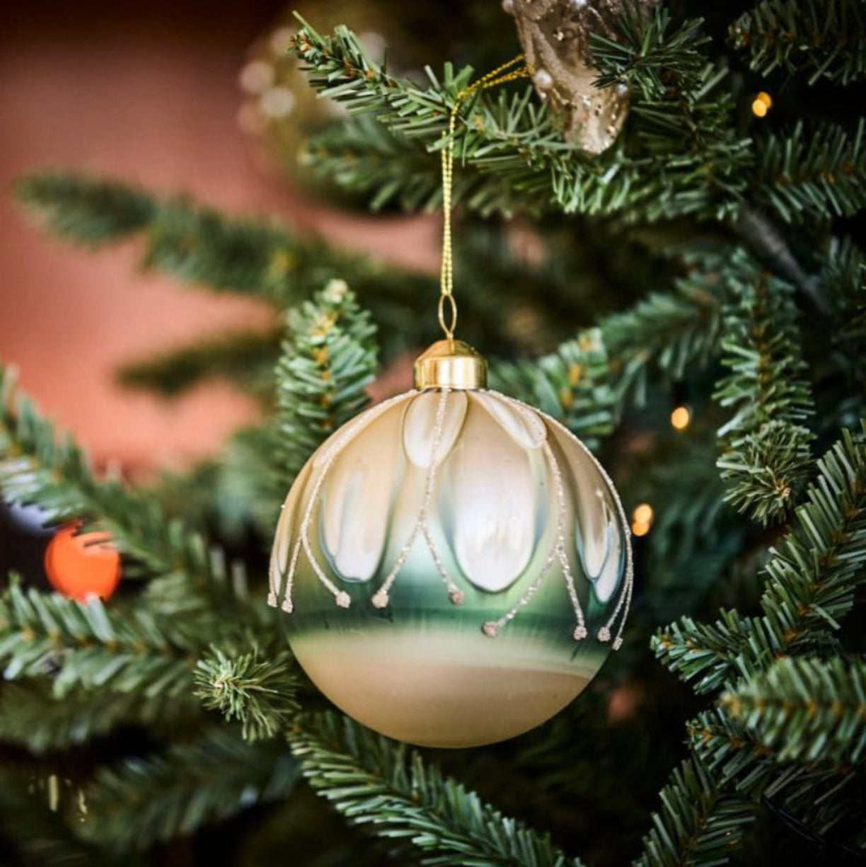 Bauble on a christmas tree