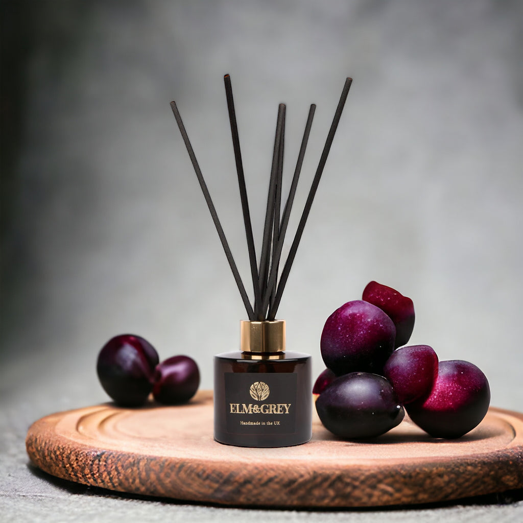 Black Plum and Rhubarb Reed Diffuser