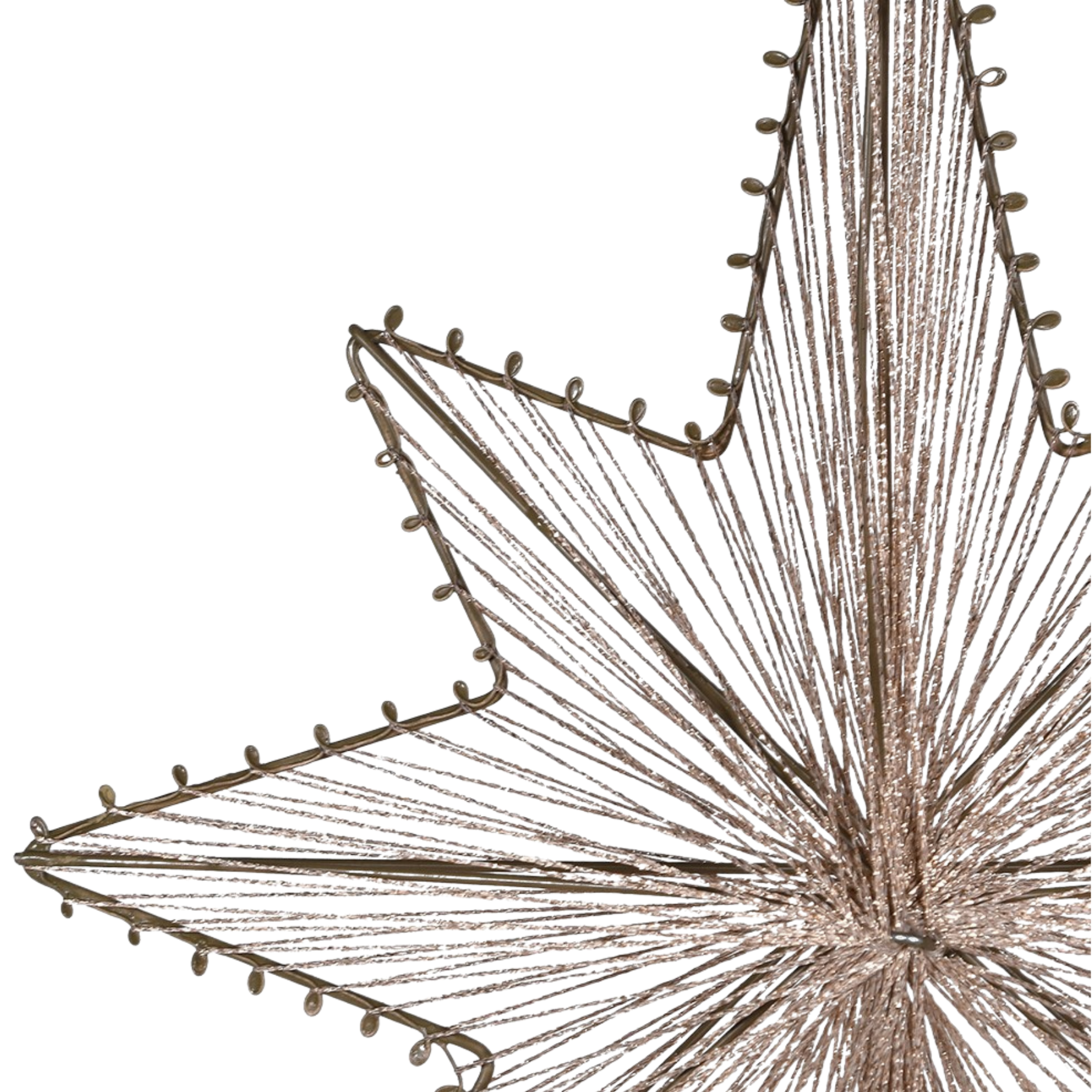 Champagne Stringed Star