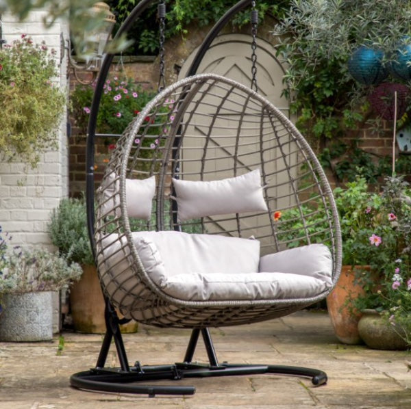 double seated hanging chair