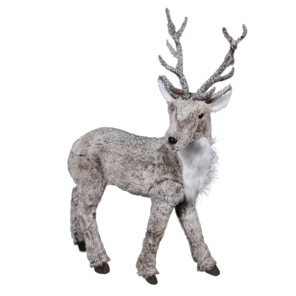 Large Faux Fur Deer