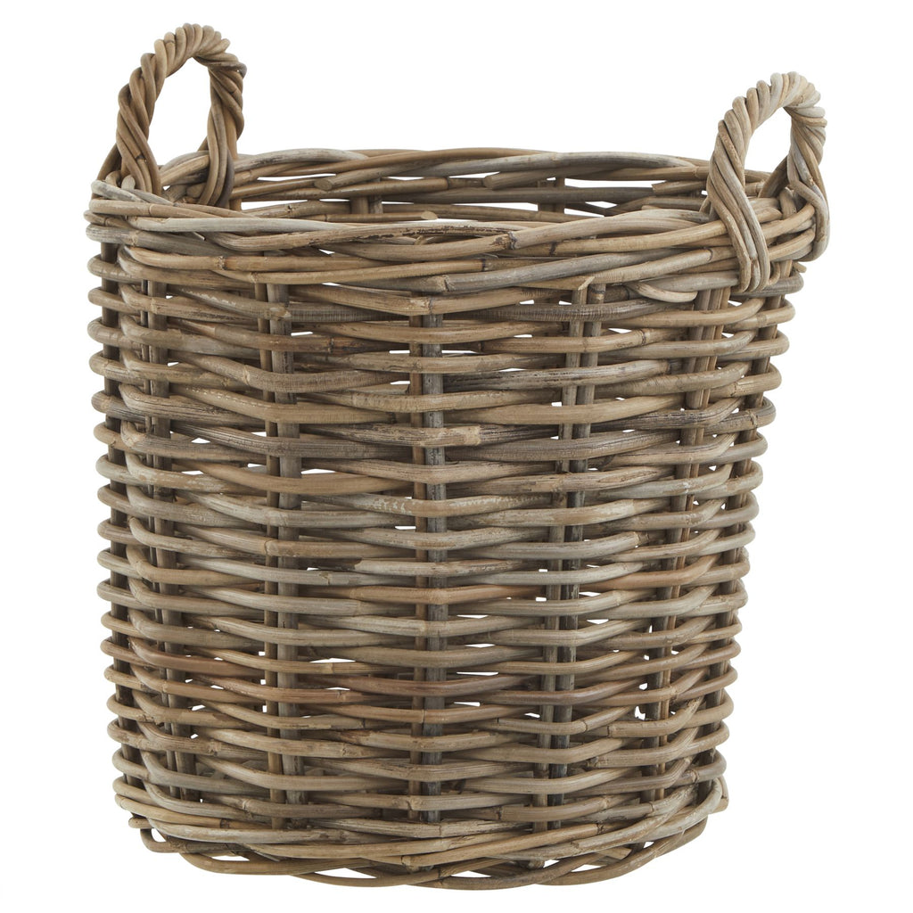 Arlo Set of 3 Round Rattan Storage Basket