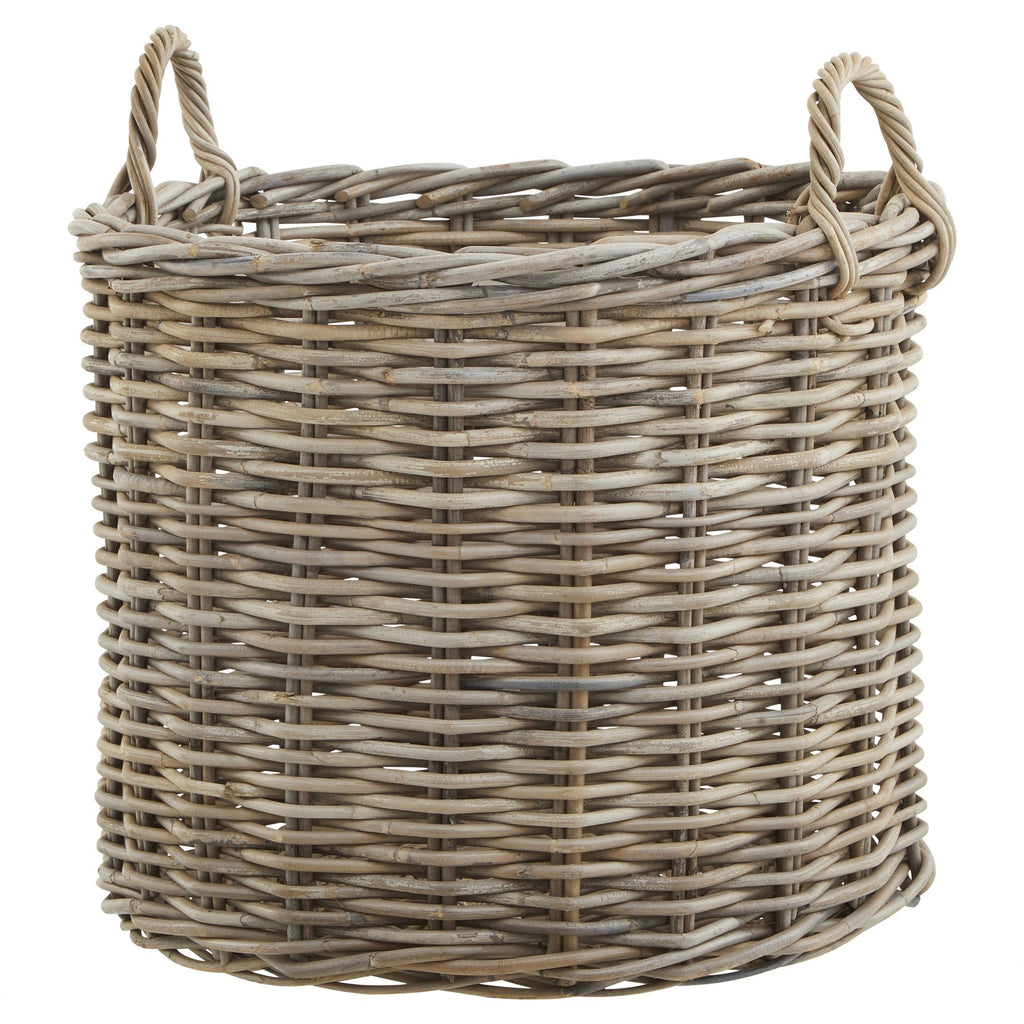 Arlo Set of 3 Round Rattan Storage Basket