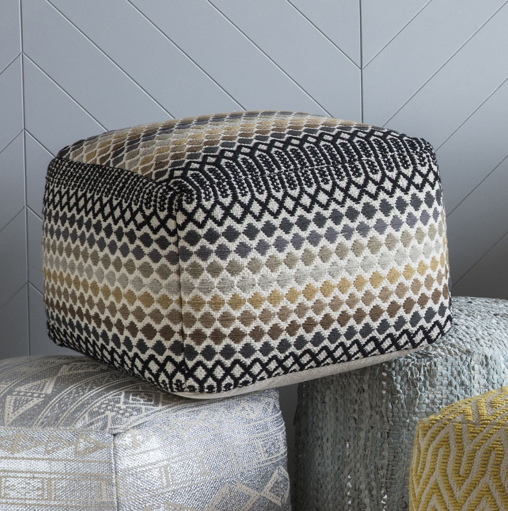 Harlequin Pouffe