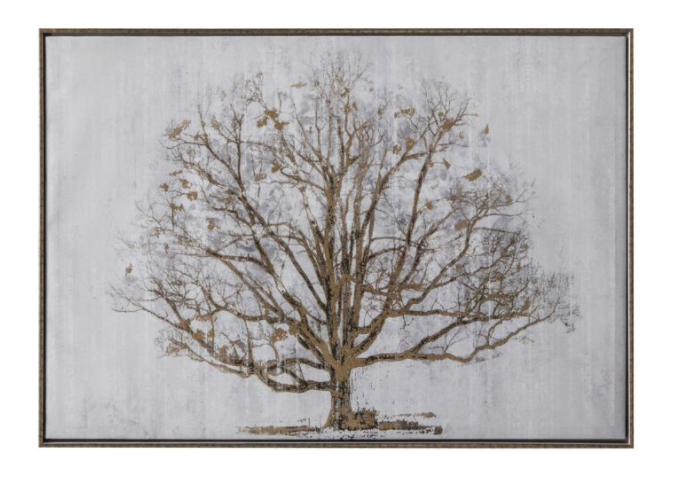 Autumn Light Framed Artwork. Elm & Grey