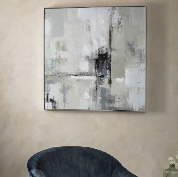 Urban City Abstract Framed Artwork