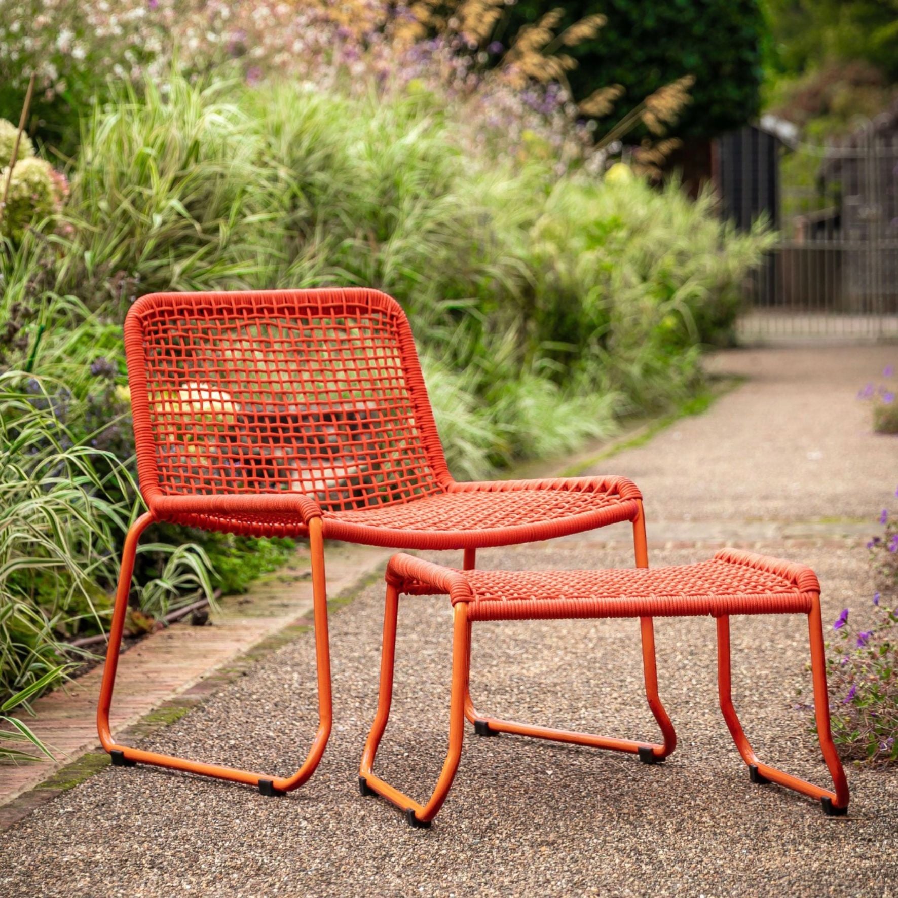 The Tate Lounge Chair and Footstool