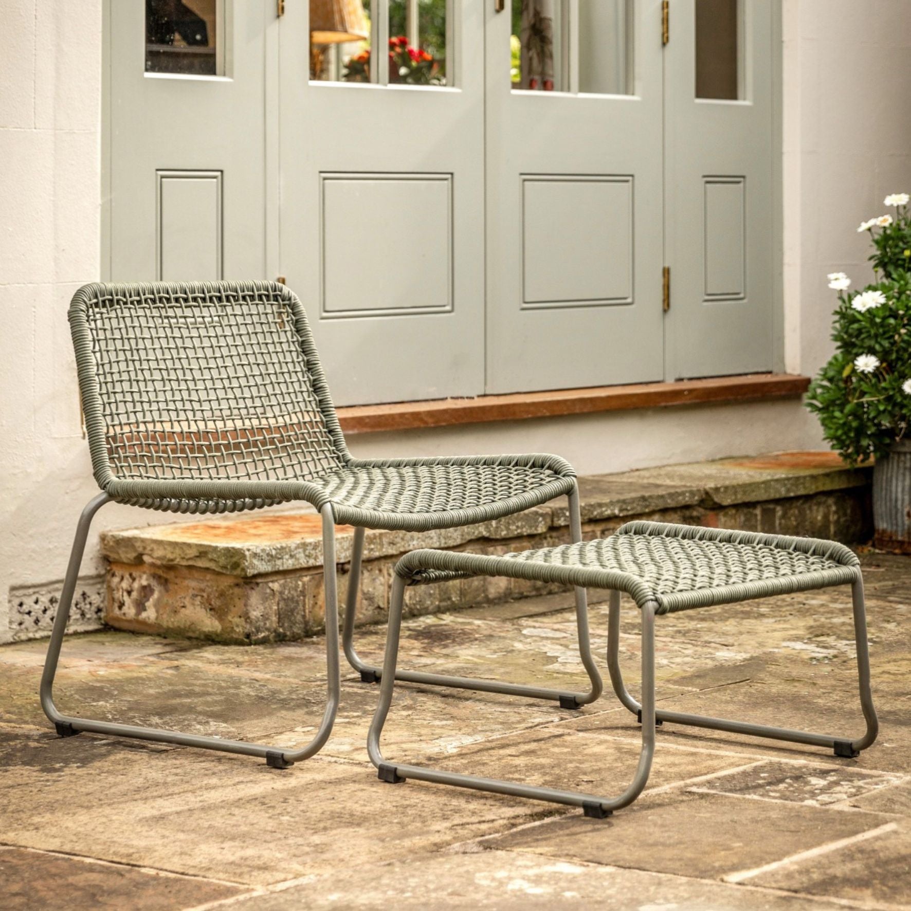 The Tate Lounge Chair and Footstool