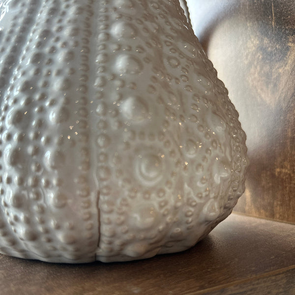 Outlet – White Urchin Jug with Glaze Crack (Not Waterproof) – Final Sale Now Reduced – Limited Availability