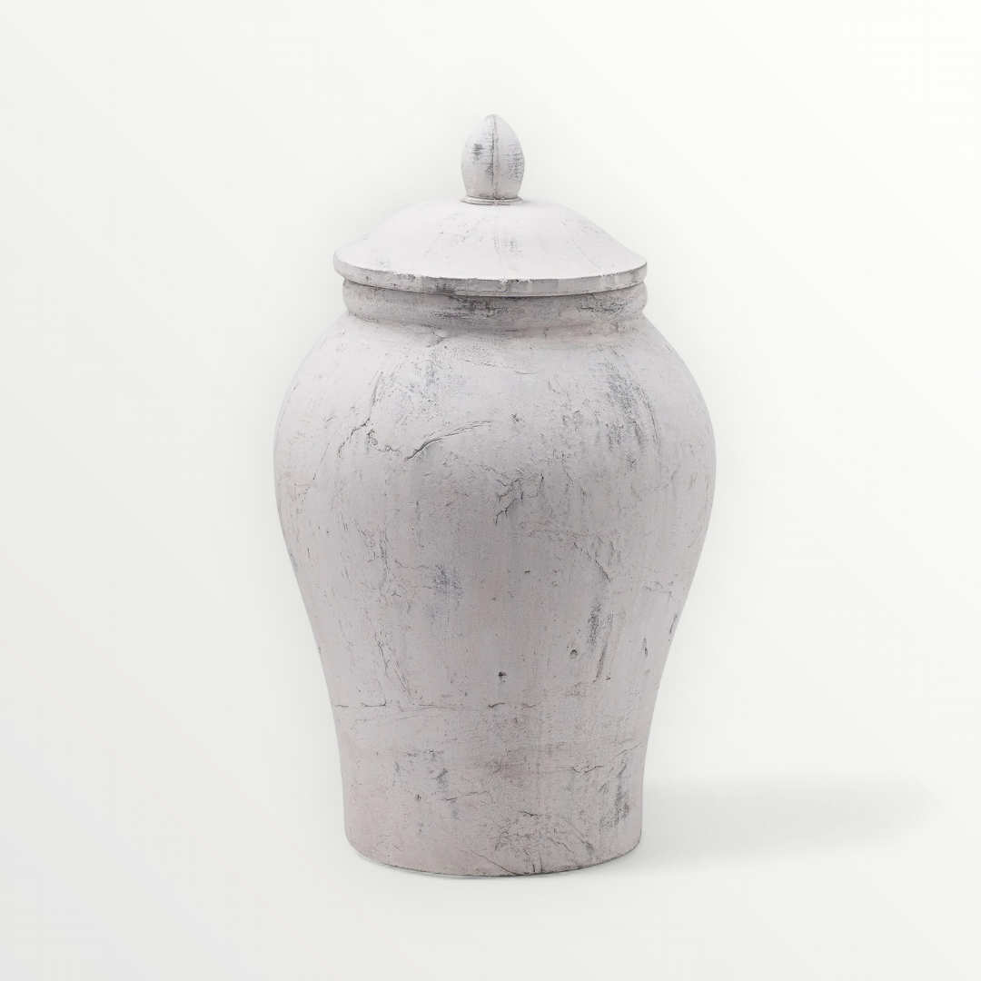 Valencia Large Stone Ginger Jar