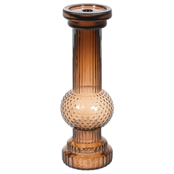 Pillar candle seventies inspired 