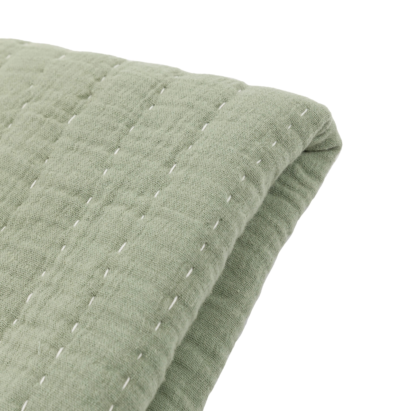 Alcove Gauze Bedspread - Sage