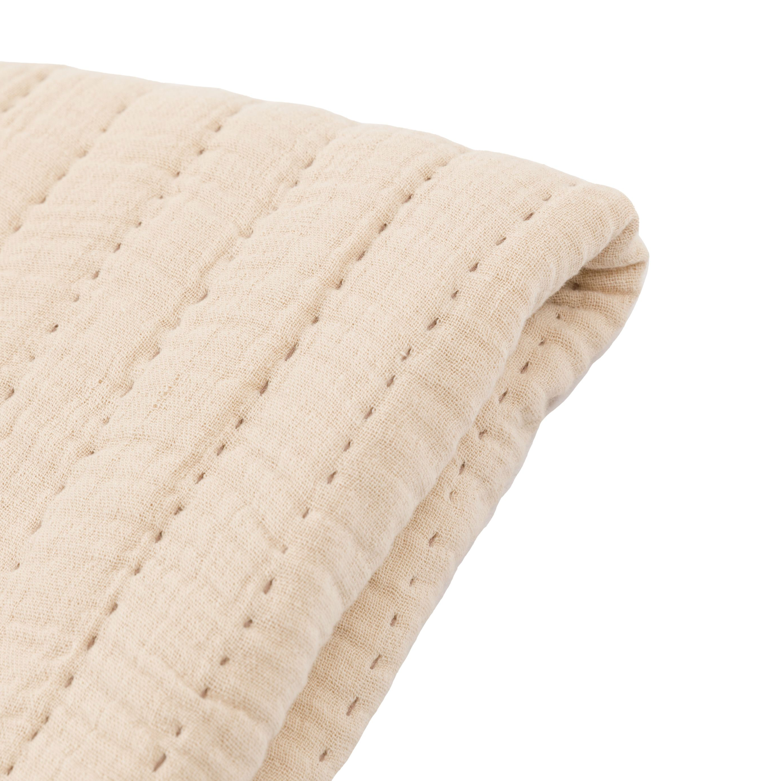 Alcove Gauze Bedspread – Taupe