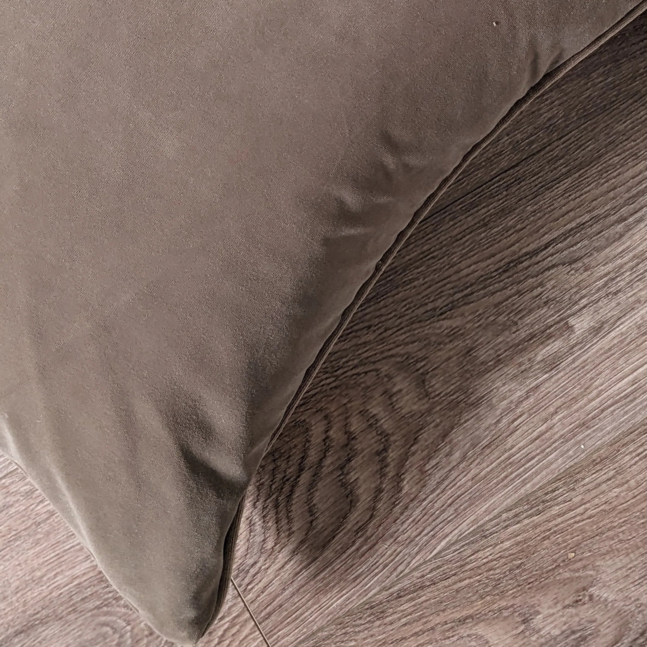 Anise & Juniper Green Luxury Cushion Duo – Textured Woven & Velvet Lumbar Set