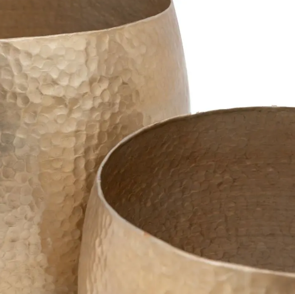 Auerelia5 Gold Planter Close Up Pair elmandgrey