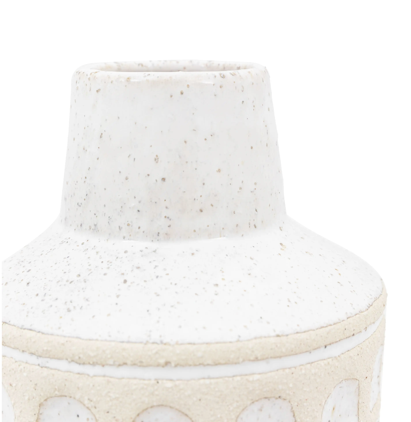Capua Ceramic Graphic Vase