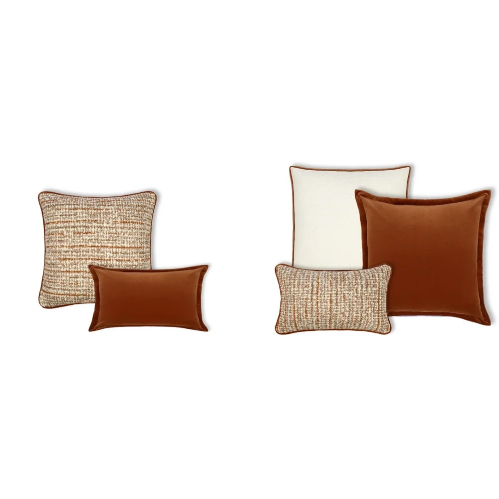 Carnelian & Citrine Corner Sofa Cushion Edit