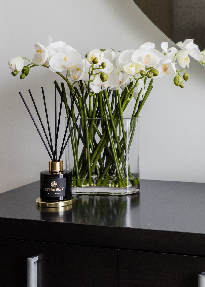 Lifestyle image of diffuser on side table