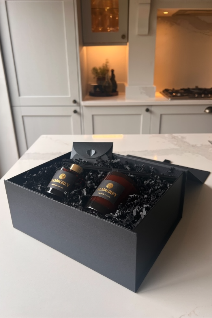 The Home Scent Ritual Gift Box | Luxury Candle & Diffuser Gift Set