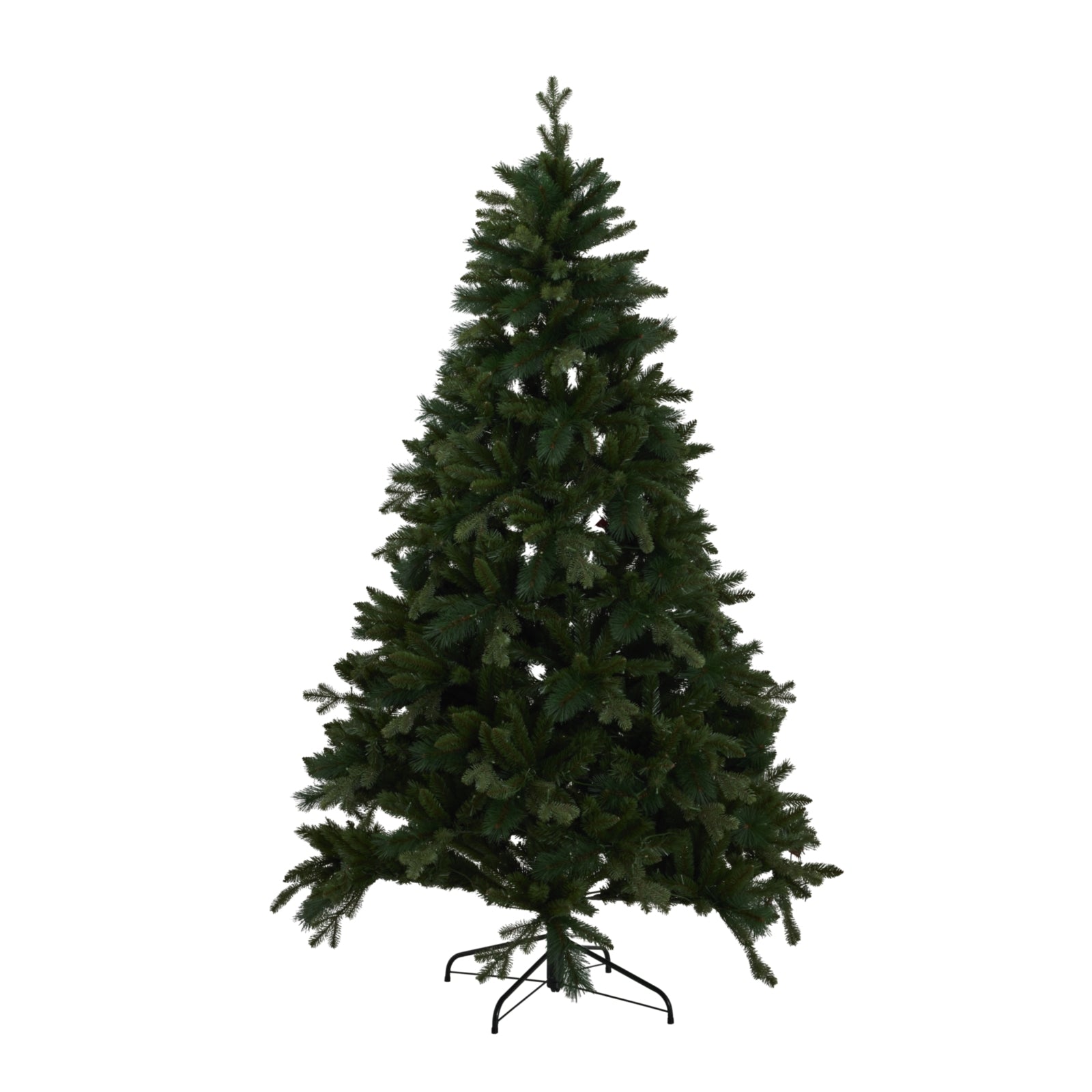 Green Forest Fir Pre-Lit Christmas Tree — 400 LED Lights