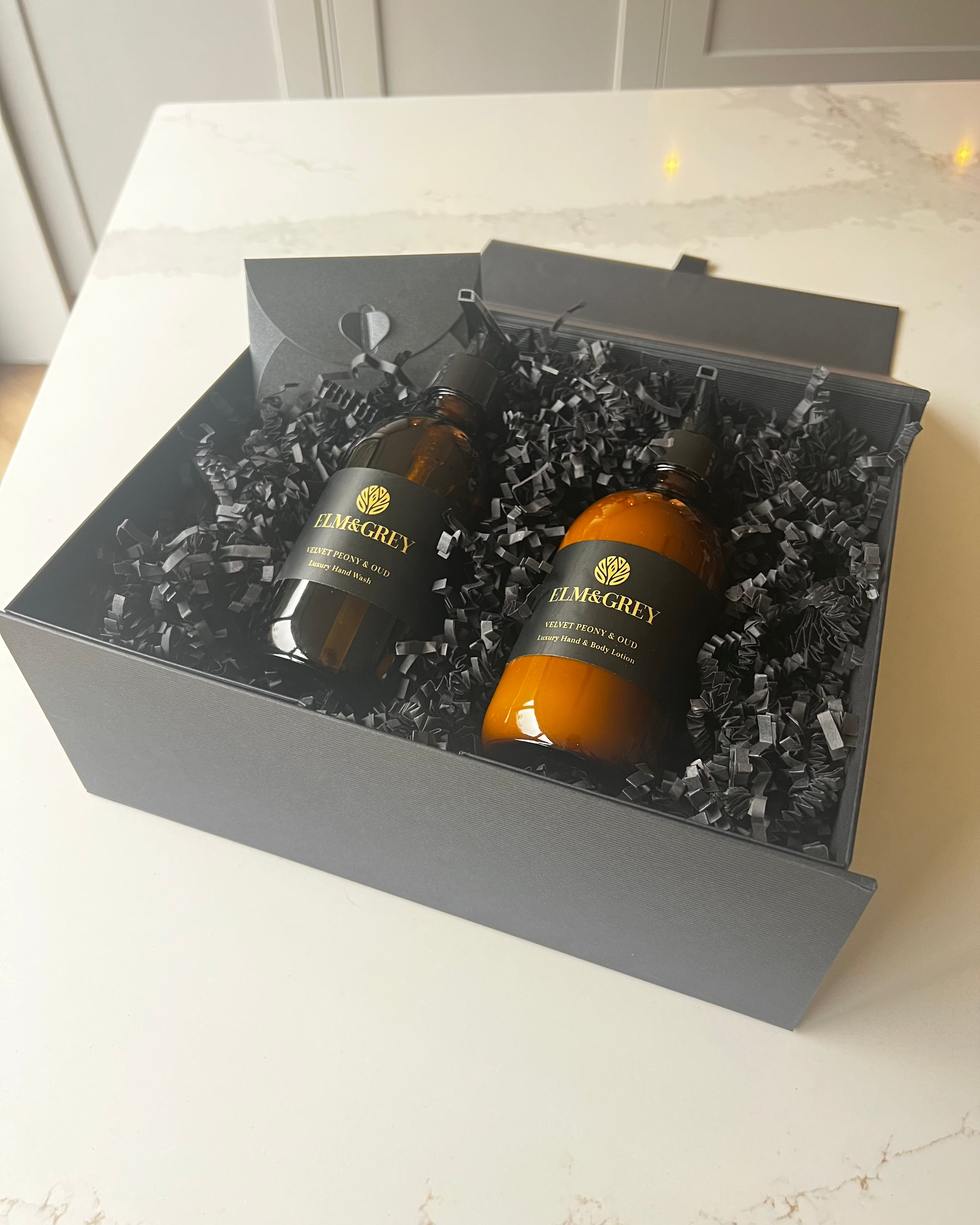 The Daily Indulgence Scent Ritual Gift Box | Luxury Hand & Body Wash and Lotion Gift Set