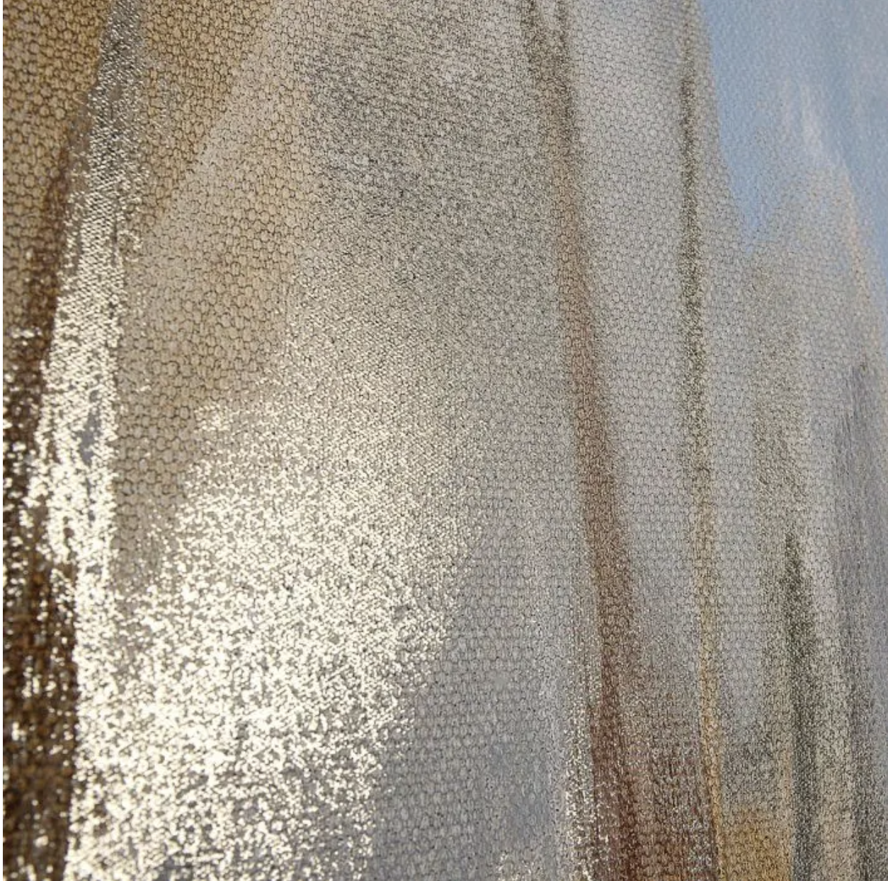 Inspired Framed Canvas | Large Abstract Gold Foil Wall Art