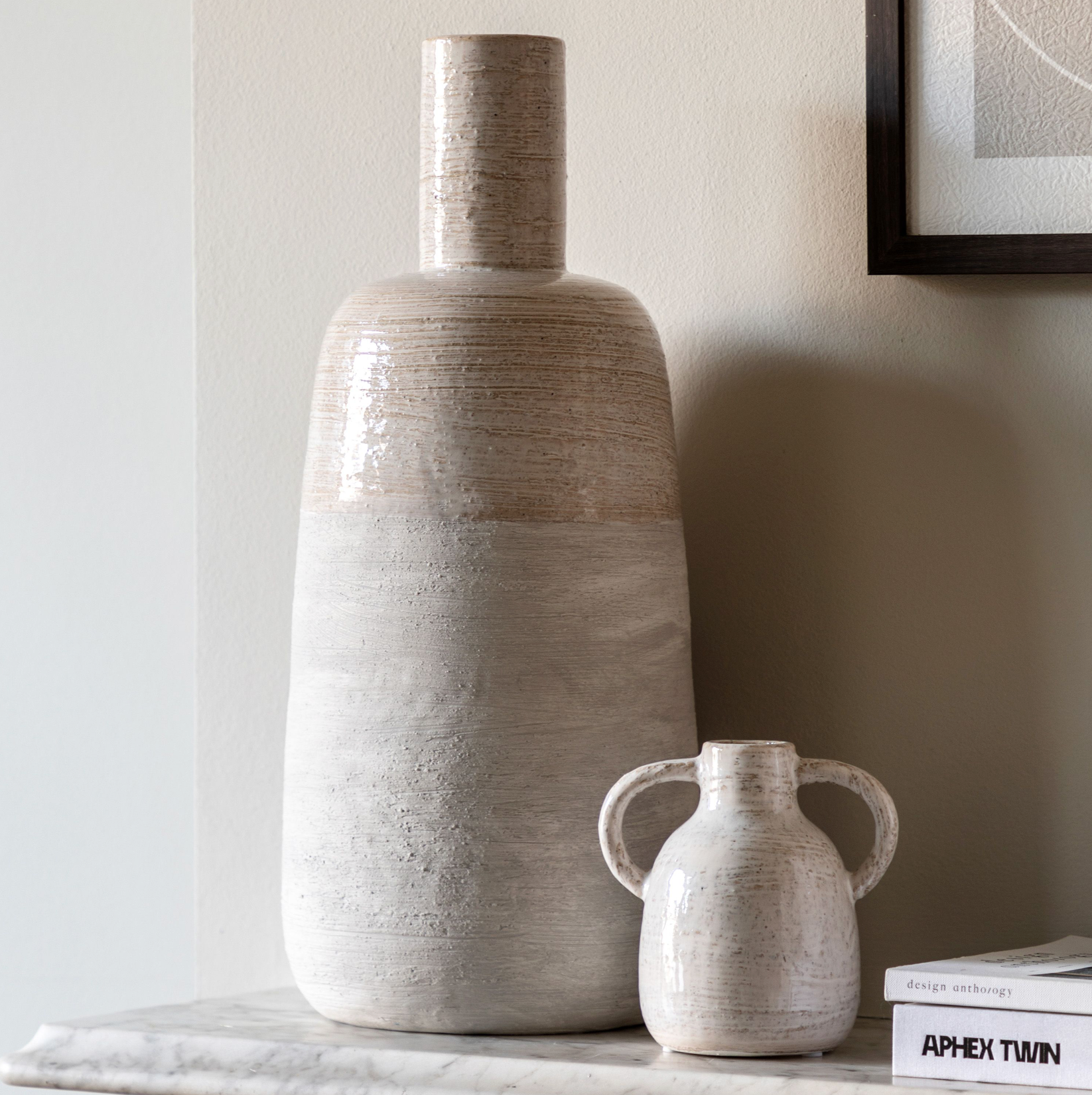 Mobi Ceramic Bottle Vase — Small
