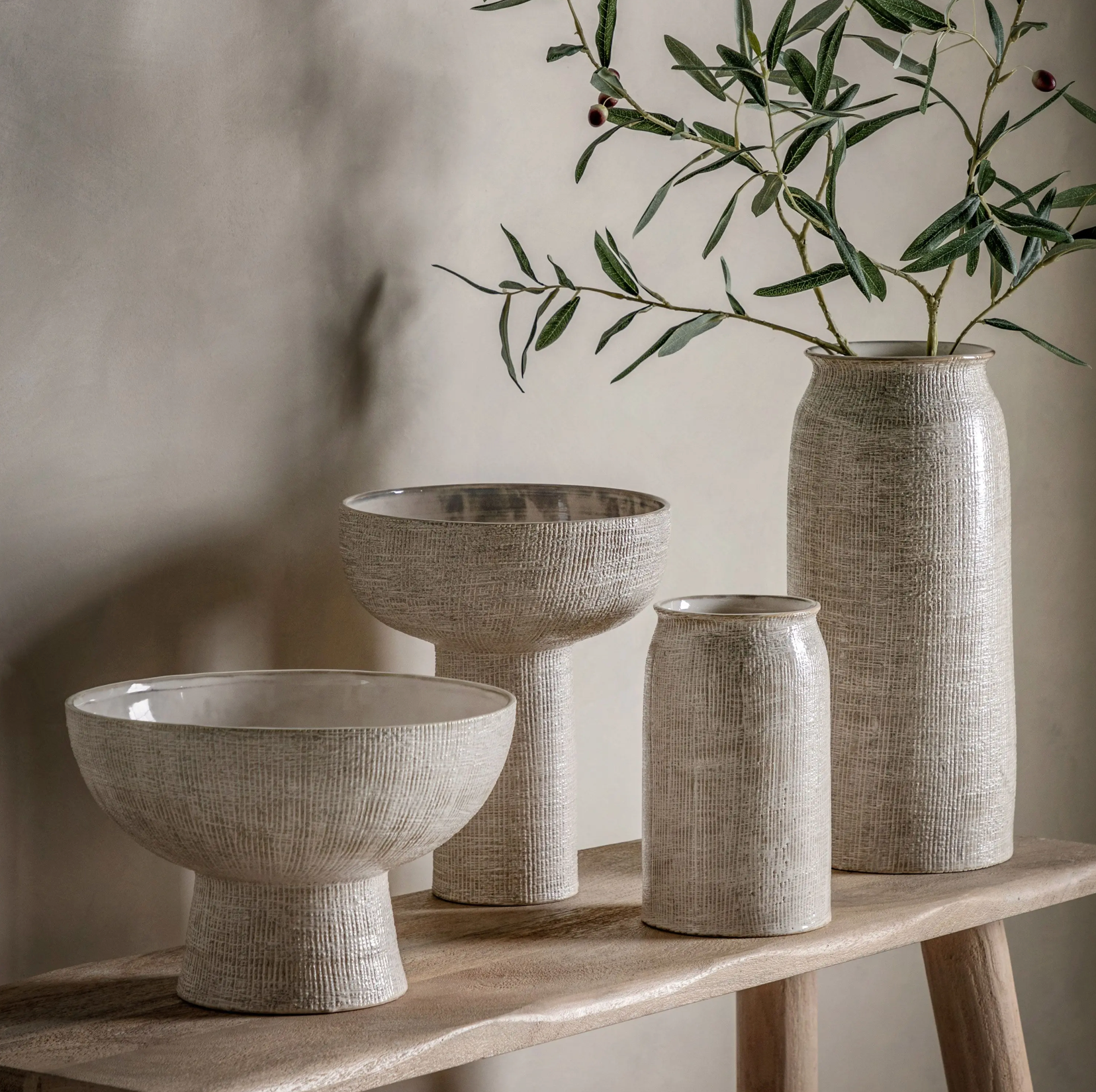 Nissi Bowl Shape Vase — Large