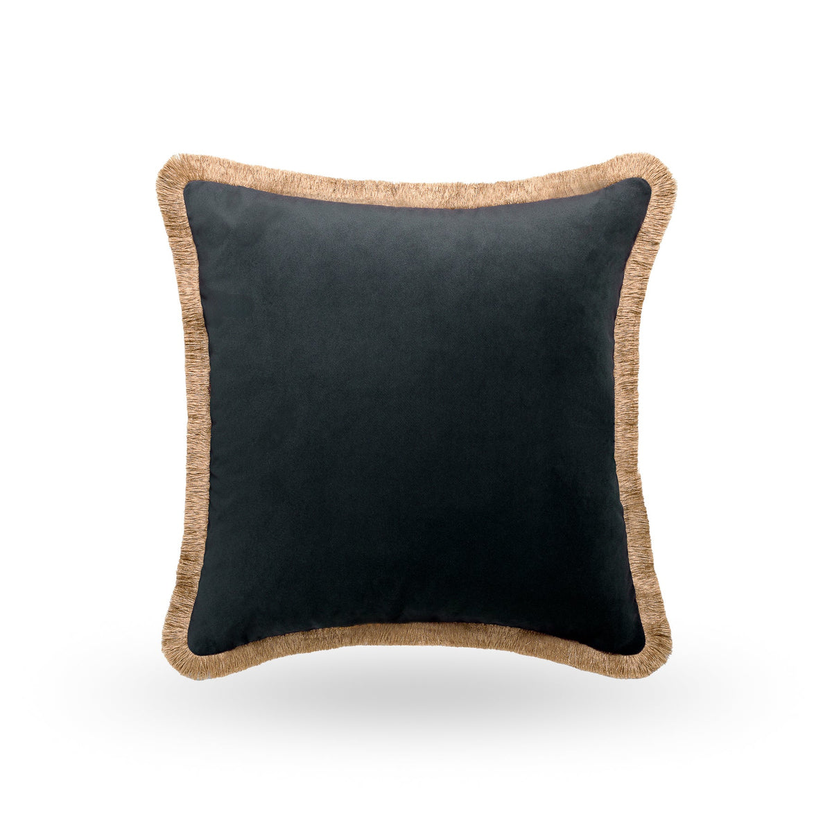 Petrol, Caramel & Pearl Curated Cushion Trio