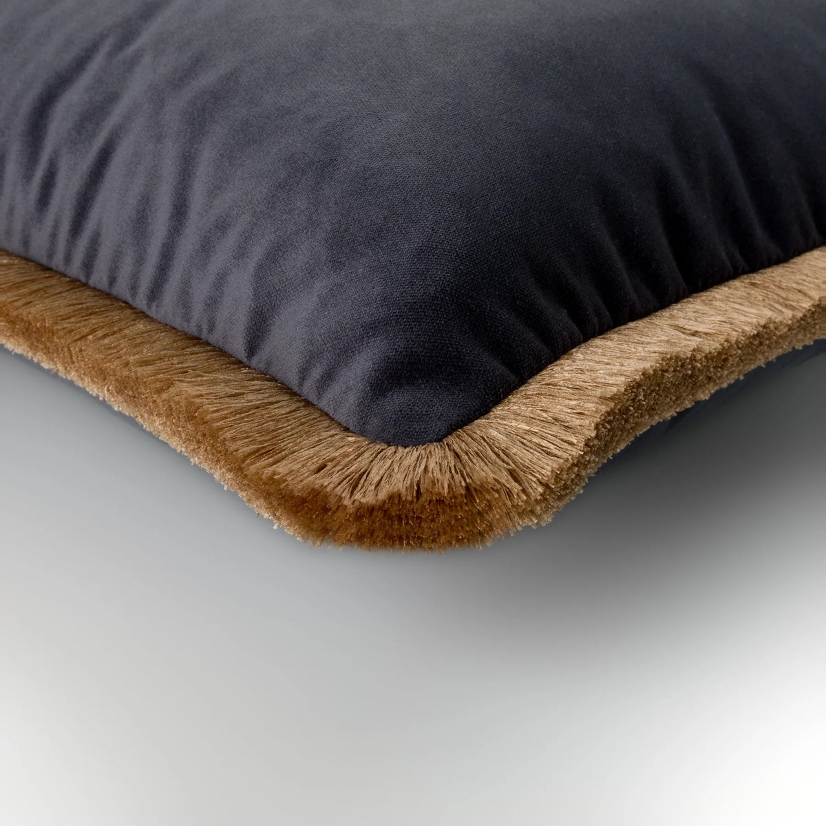 Petrol, Caramel & Pearl Curated Cushion Trio