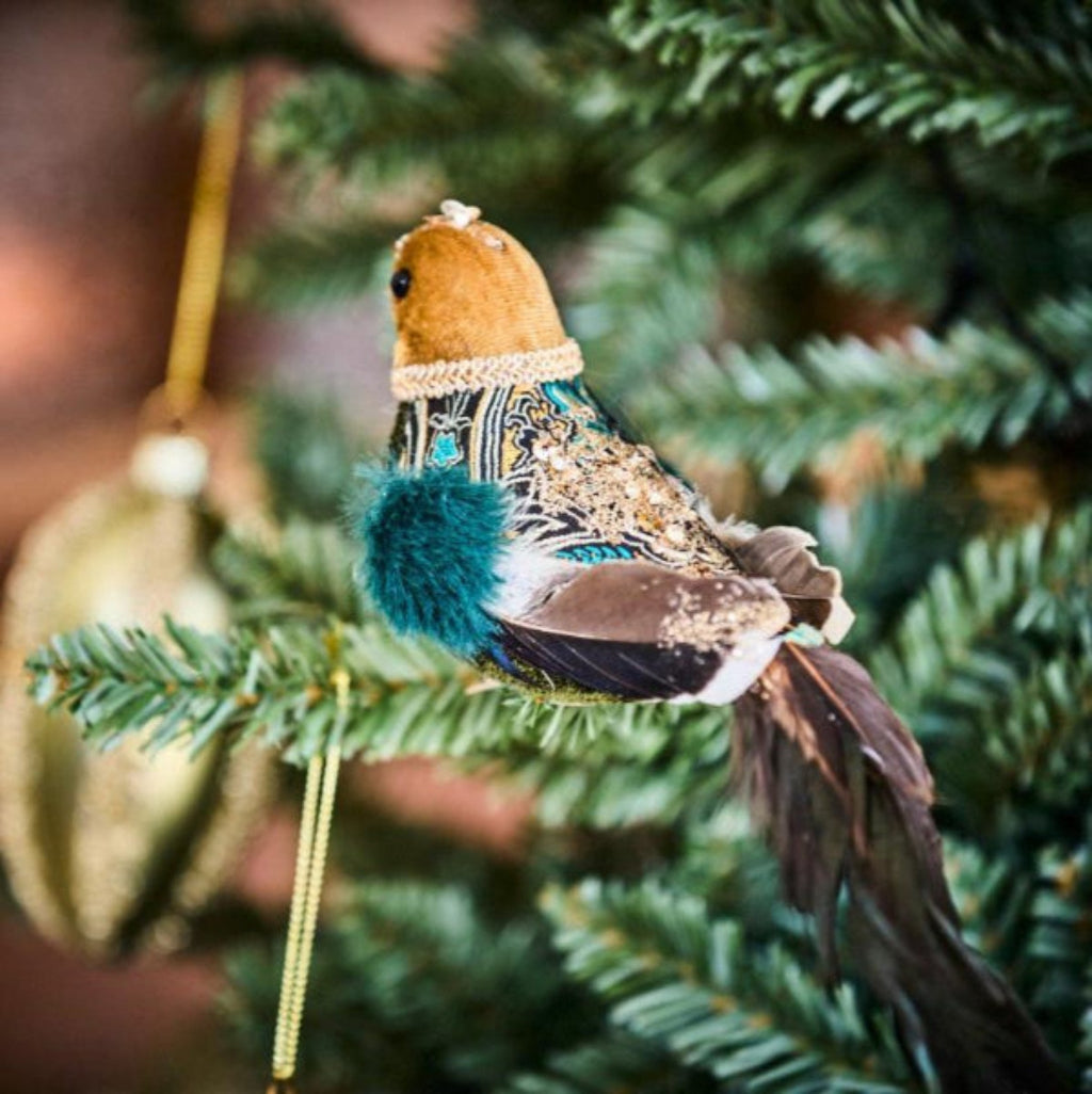 Christmas Decoration Regal Bird on a Tree
