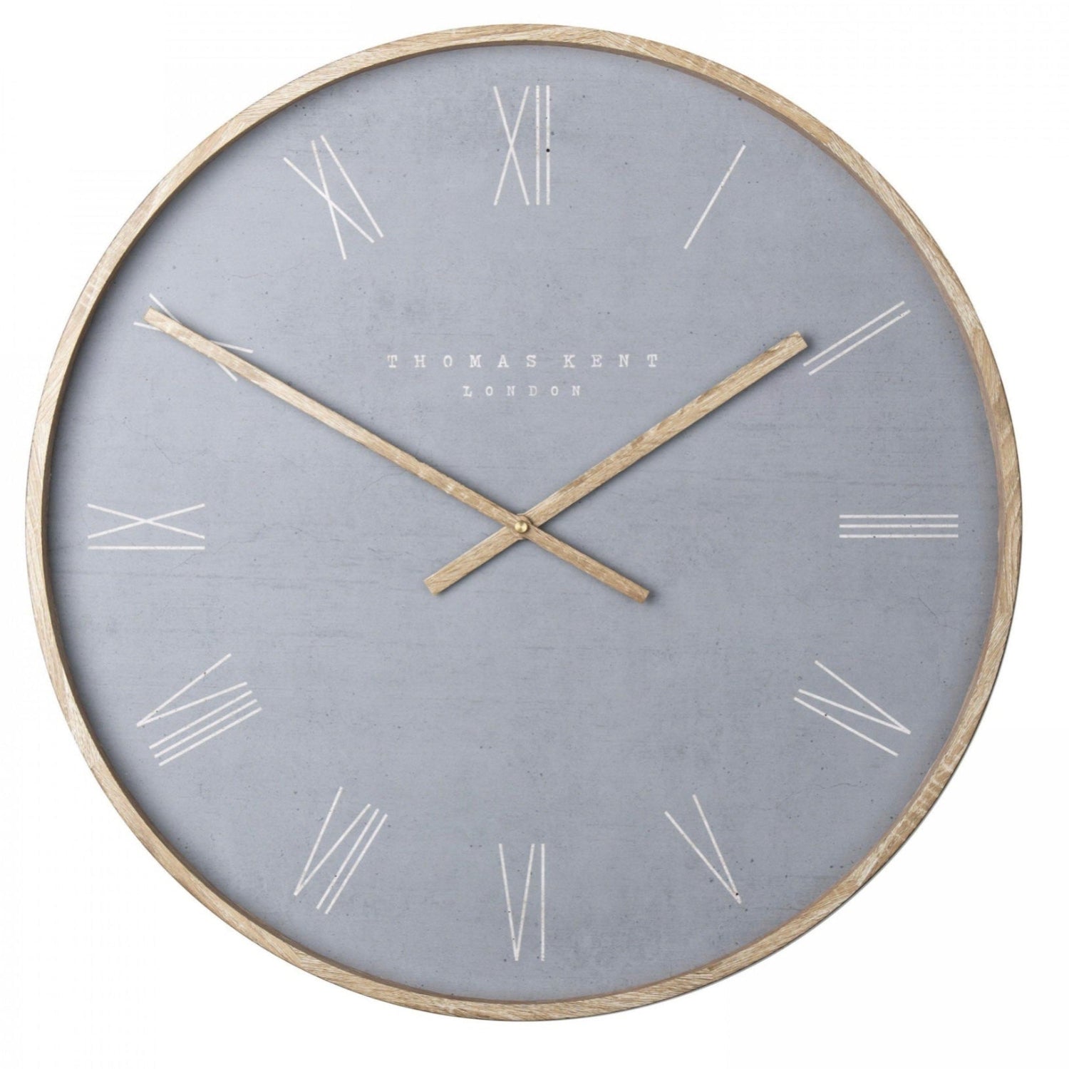 Thomas Kent 21″ Cement Minimalist Wall Clock