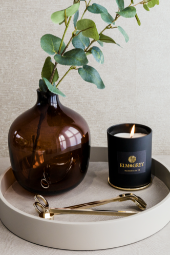 Gold Stainless Steel Candle Snuffer and Trimmer Set