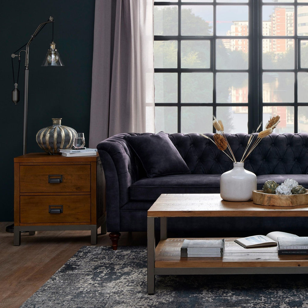 The Marlborough Collection Two Drawer Bedside Table