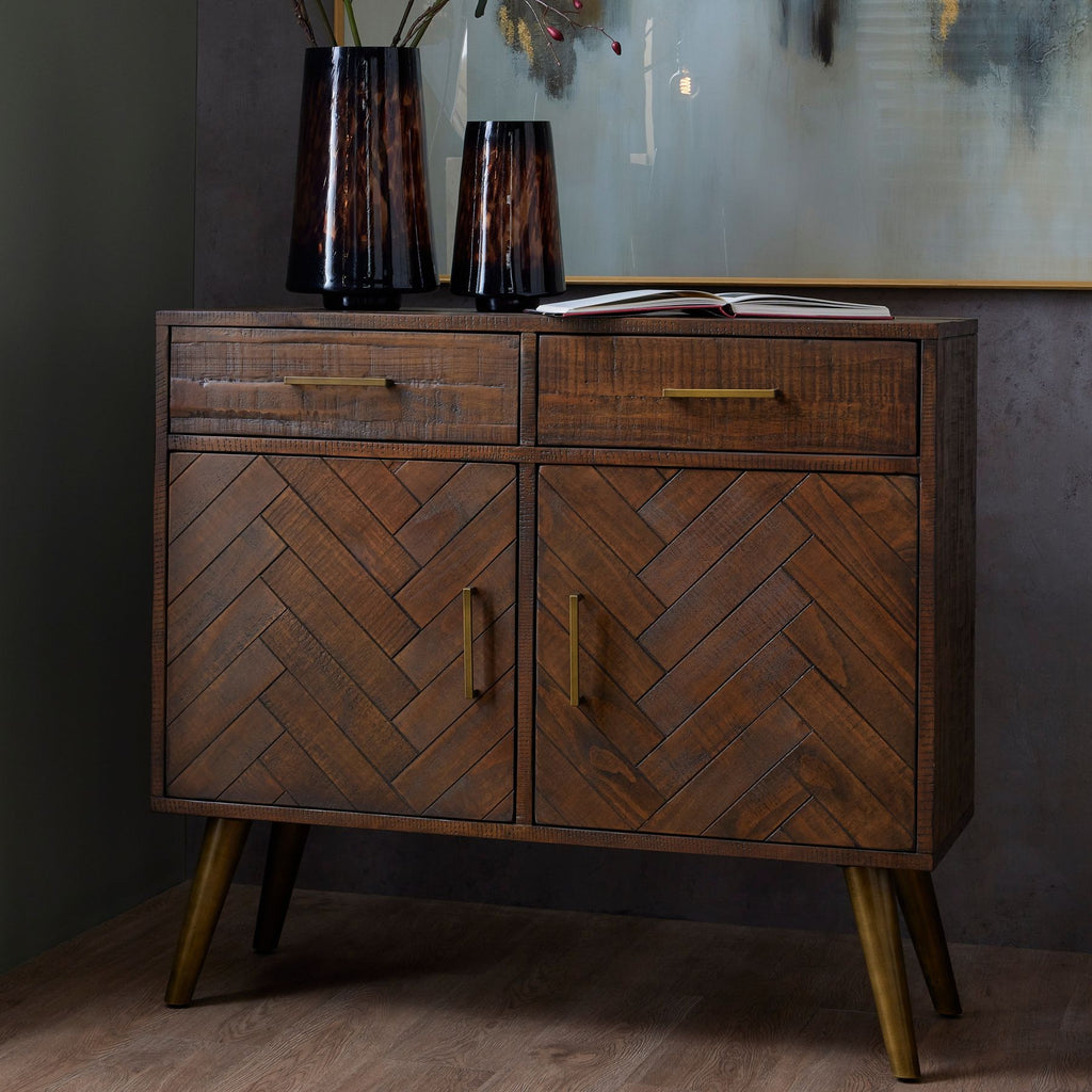 Havana Gold 2 Door 2 Draw Sideboard